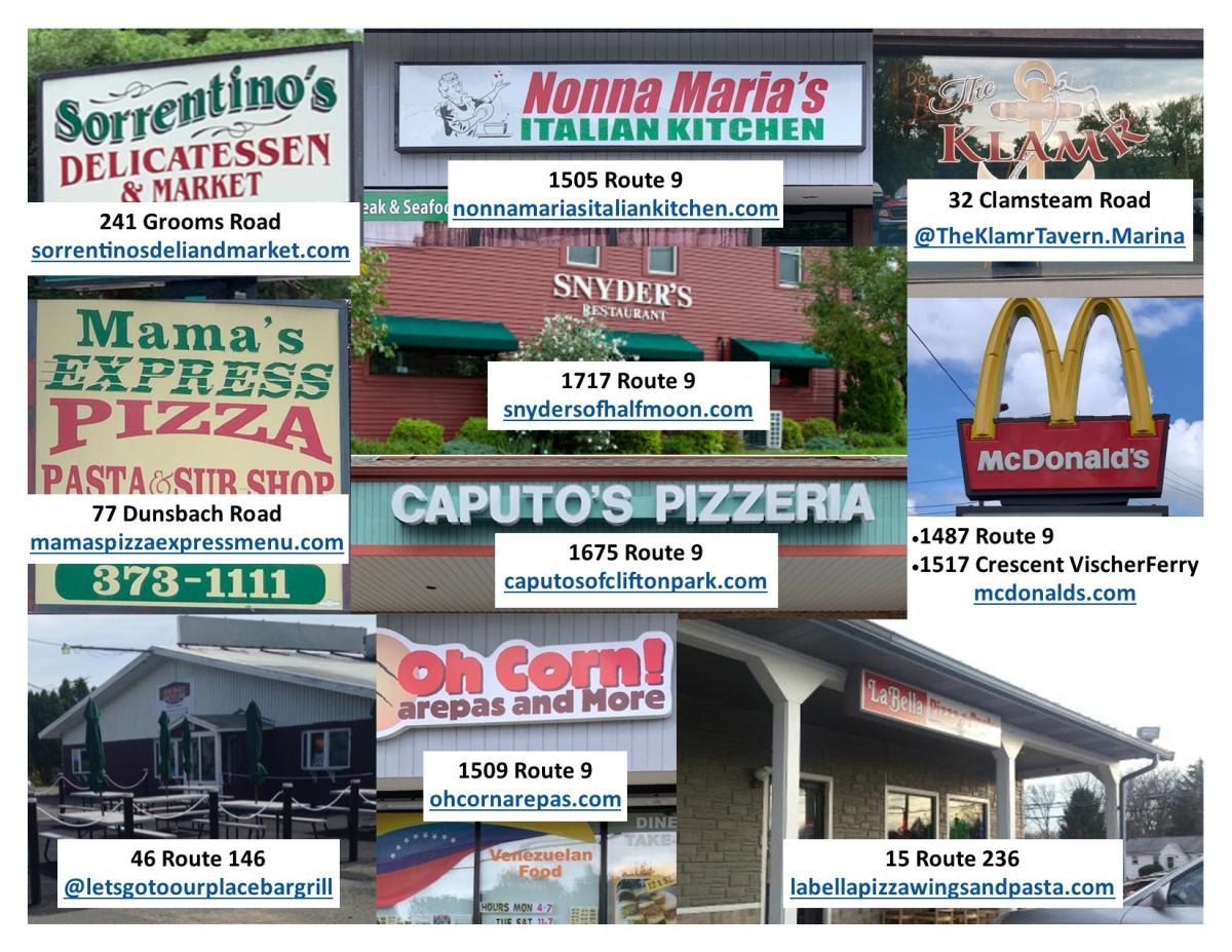 Local restaurants