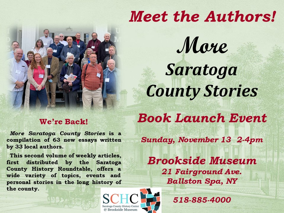 MEET THE AUTHORS NOVEMBER 13 2022 2 - 4 PM @ BROOKSIDE MUSEUM
