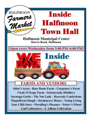 Halfmoon Farmers Market is now inside