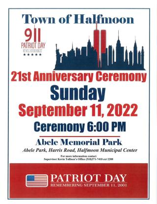 Patriot Day 21st Anniversary Ceremony
